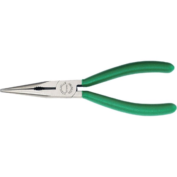 Stahlwille Tools Snipe nose plier w.cutter (radio- or telephone pliers) L.200 mm head polished handles dip-coated 65296200